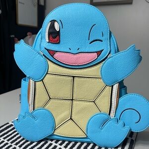 Loungefly Blue Squirtle Mini Backpack